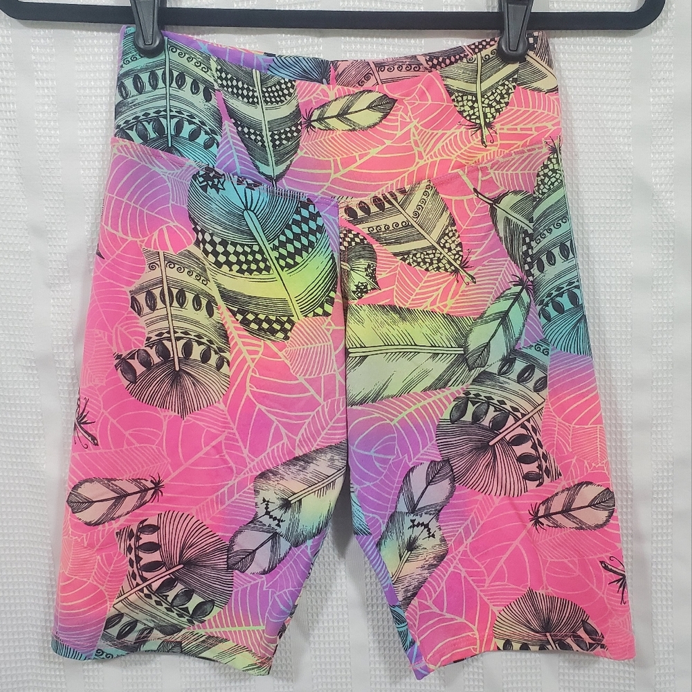 FLO Activewear Bike Athletic Shorts Fits Size S/M